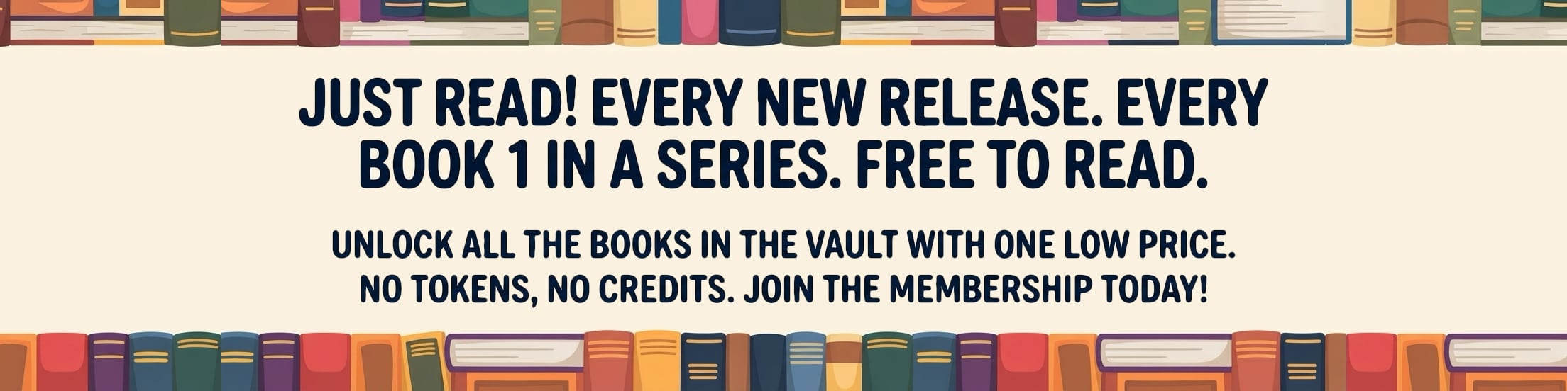 Just Read - Join our membership